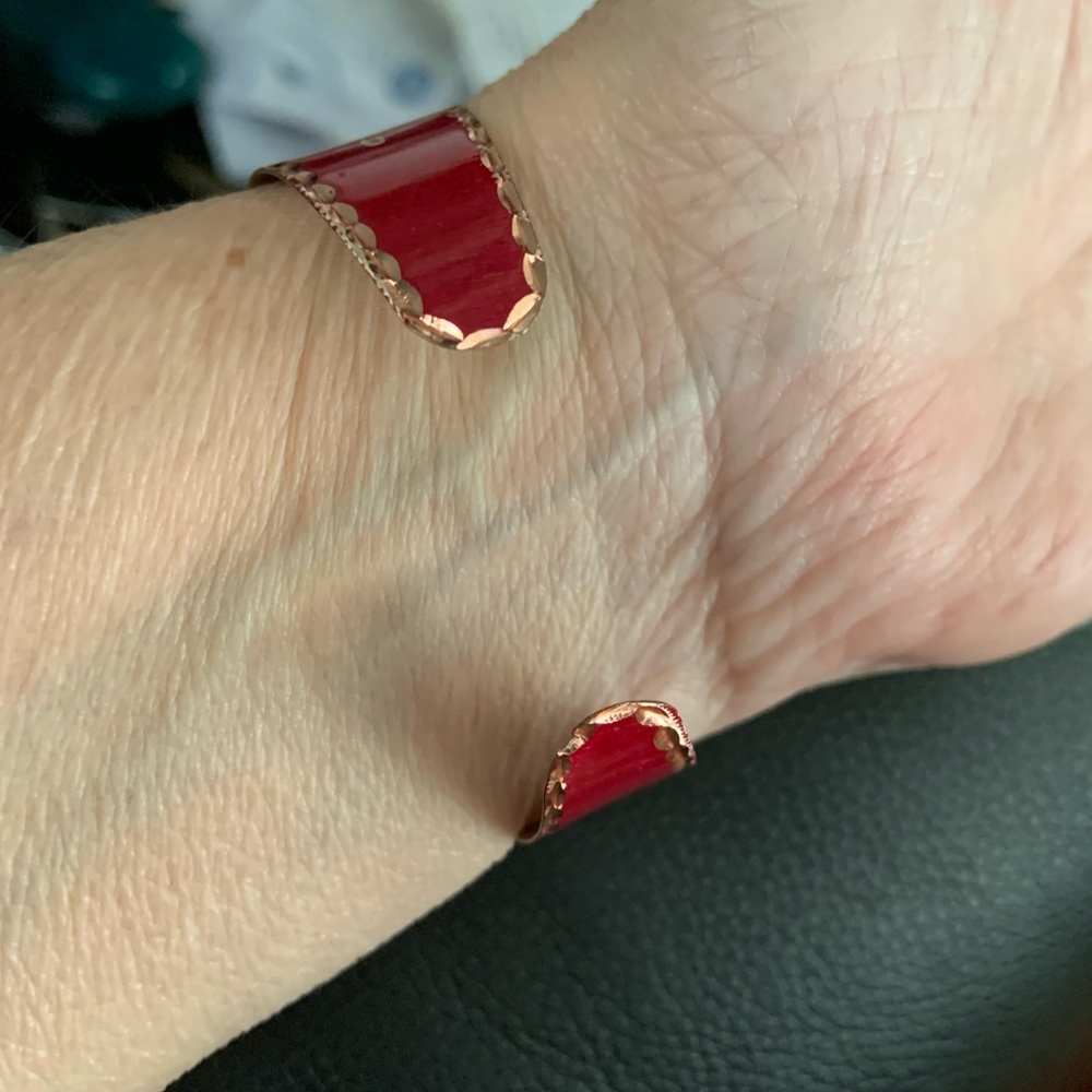 Turkish Solid Copper Bracelet - image 3